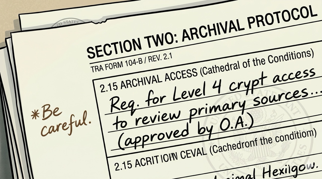 Archive contamination, he told himself. Improbable. Not impossible. He left the light on anyway.