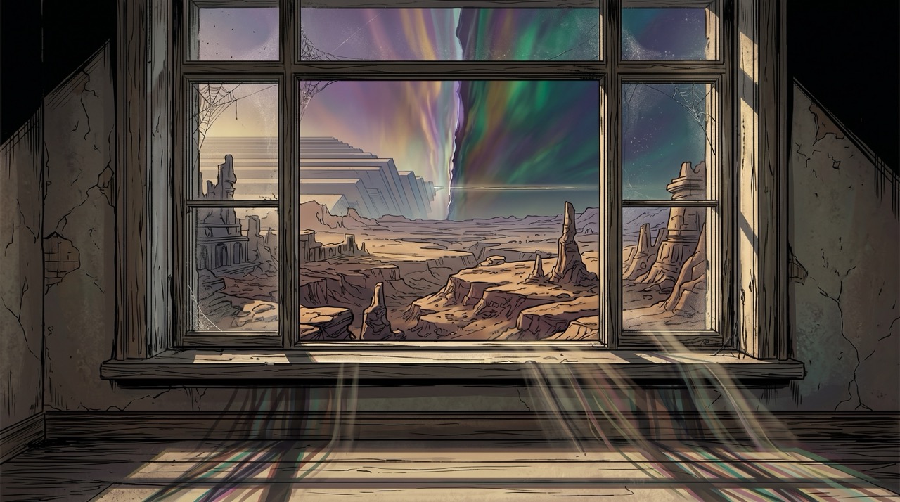 The view, exactly as intended, and therefore not quite right.