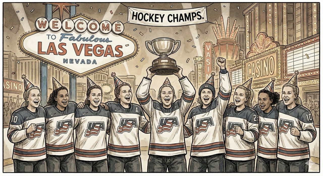 USA Women's Hockey wins!!!