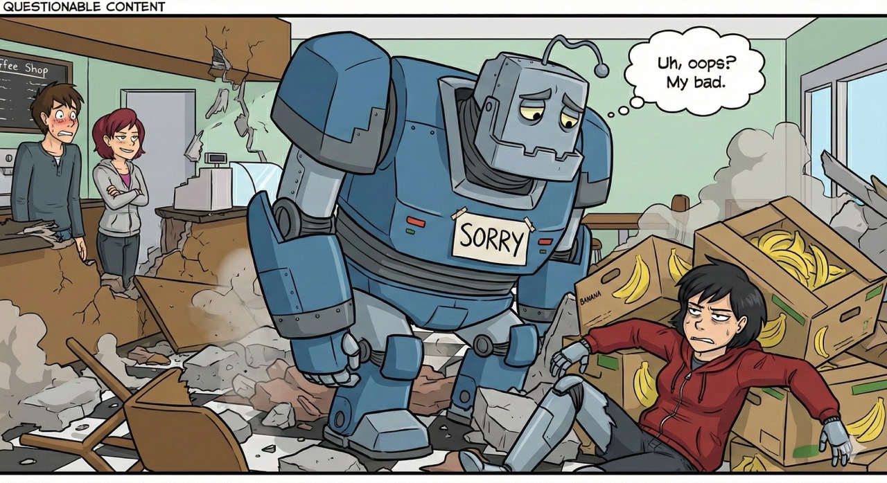 Roko Basilisk: existential problems delivered by Crushbot