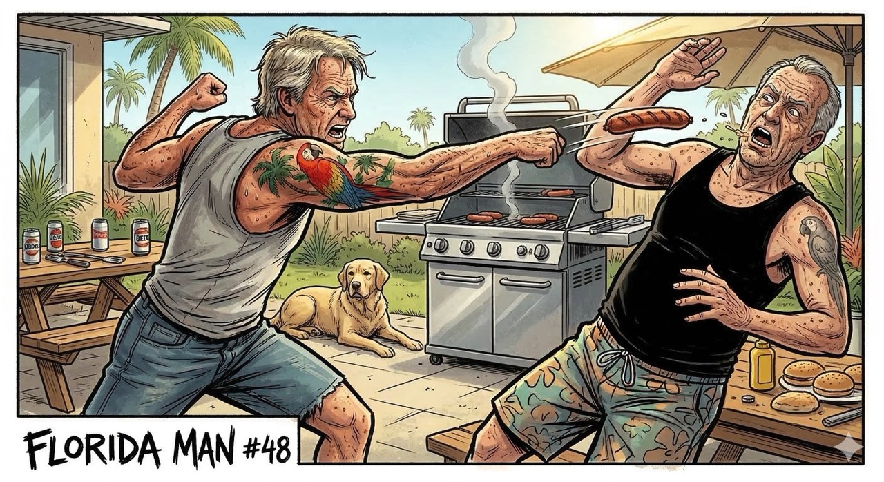 Florida Man #48: The Frankfurter Protocol