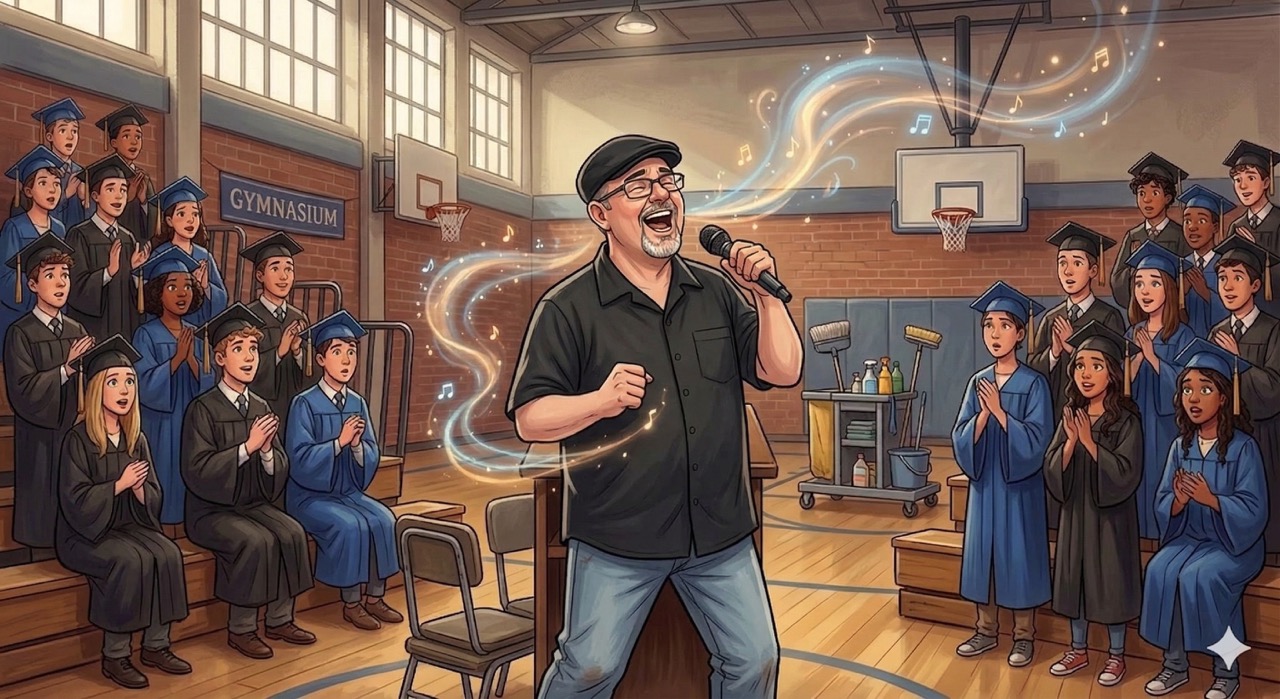 The school gymnasium