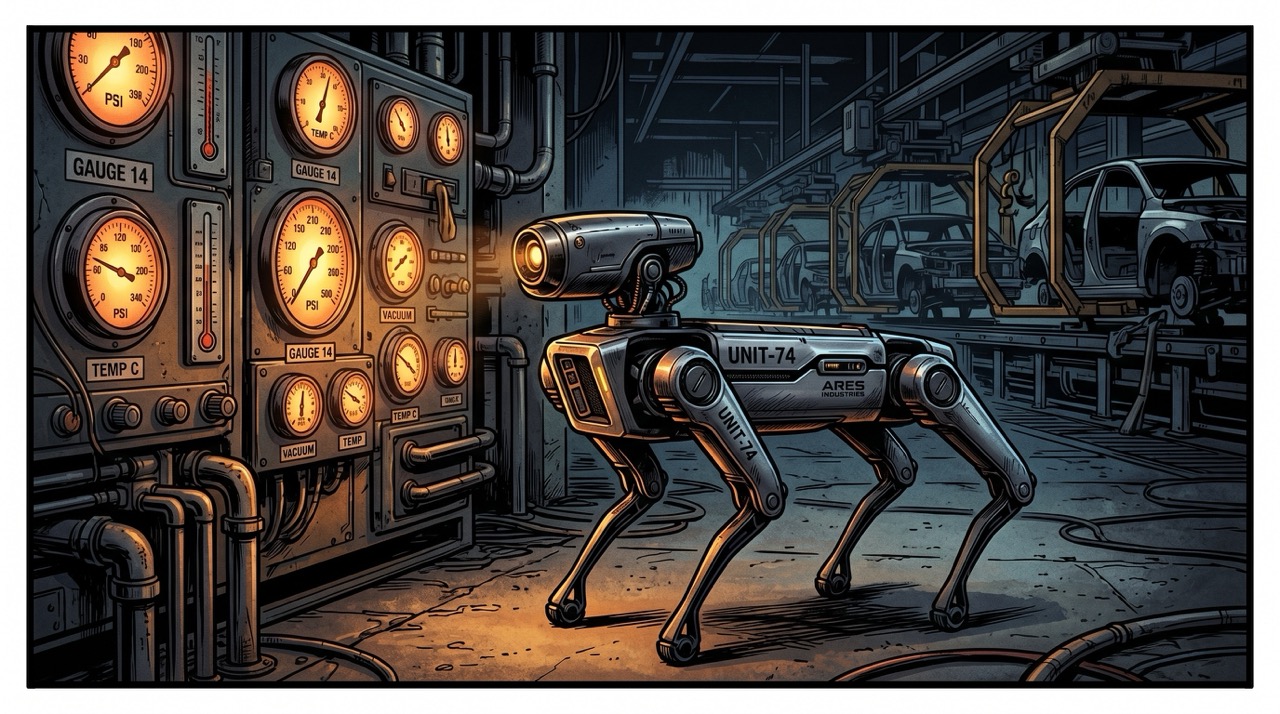 Read It and Beep: On Teaching a Robot Dog to Read