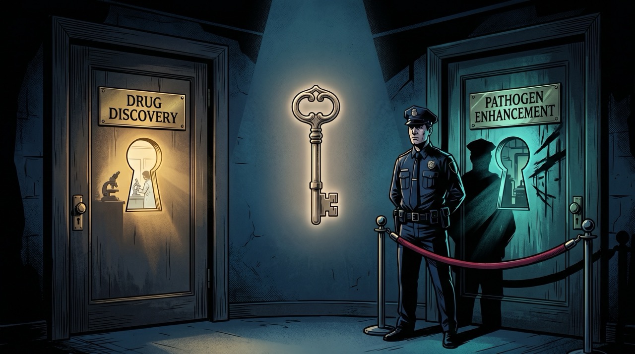 The same key, different doors