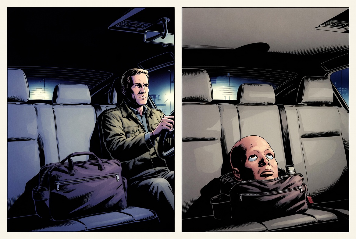 The question isn't what's in the bag. The question is which one is driving.