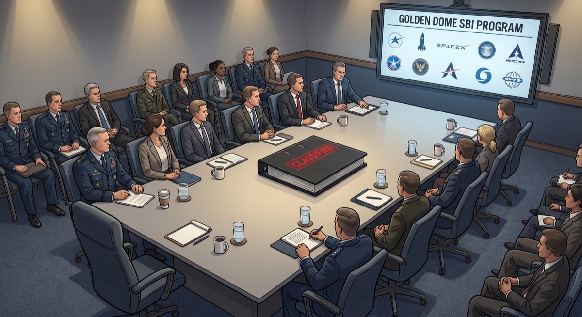 Twenty contracts, twelve companies, one classified blueprint, and a timeline that requires heroics: a procurement structure whose optimism is its most heavily classified feature