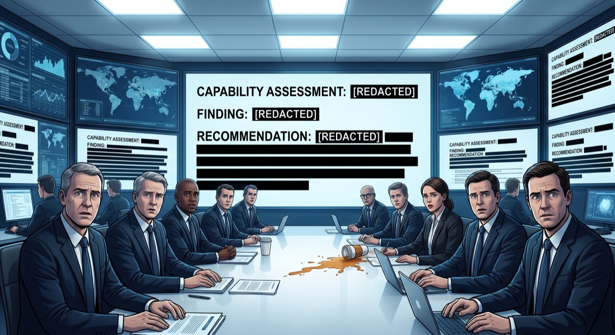 The moment the evaluation came back and everyone needed more coffee than was available