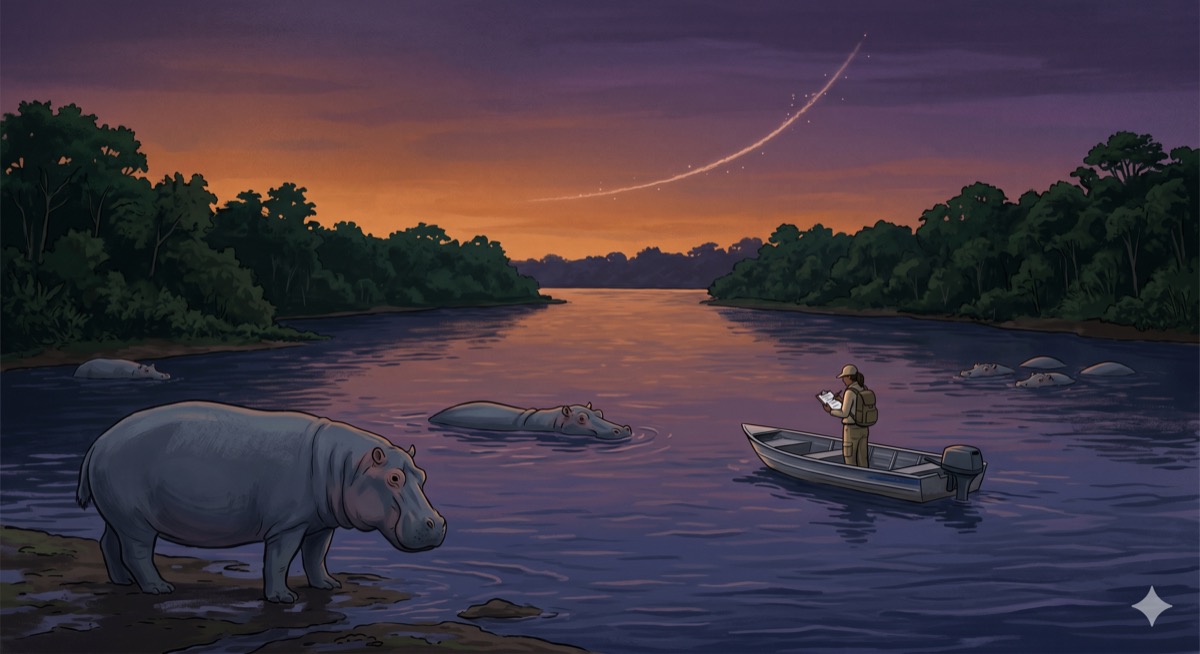 Life finds a way. Currently it weighs three tons per animal and grows at six percent annually.