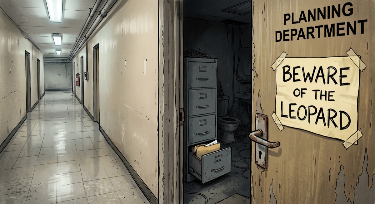 The notice was in the correct location. It was also in Alpha Centauri.