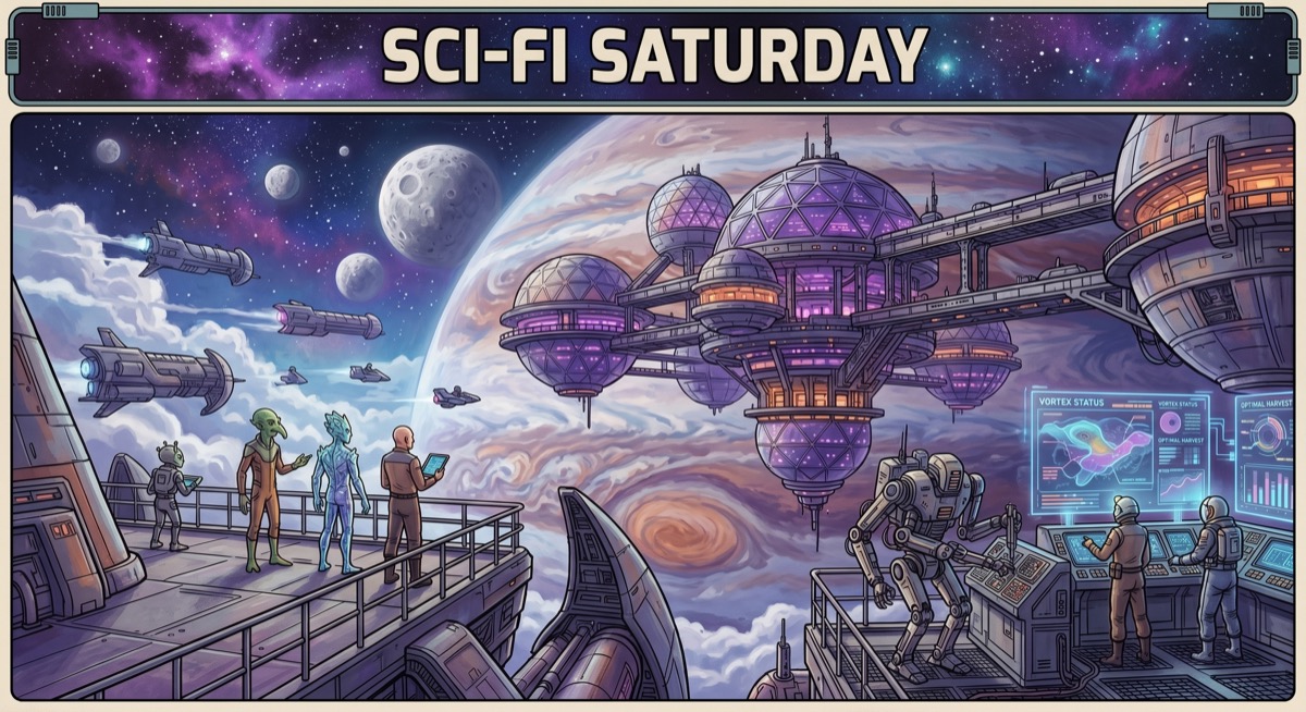 Sci-fi Saturday Week 17: The Cinnamon Bun and the Foundation
