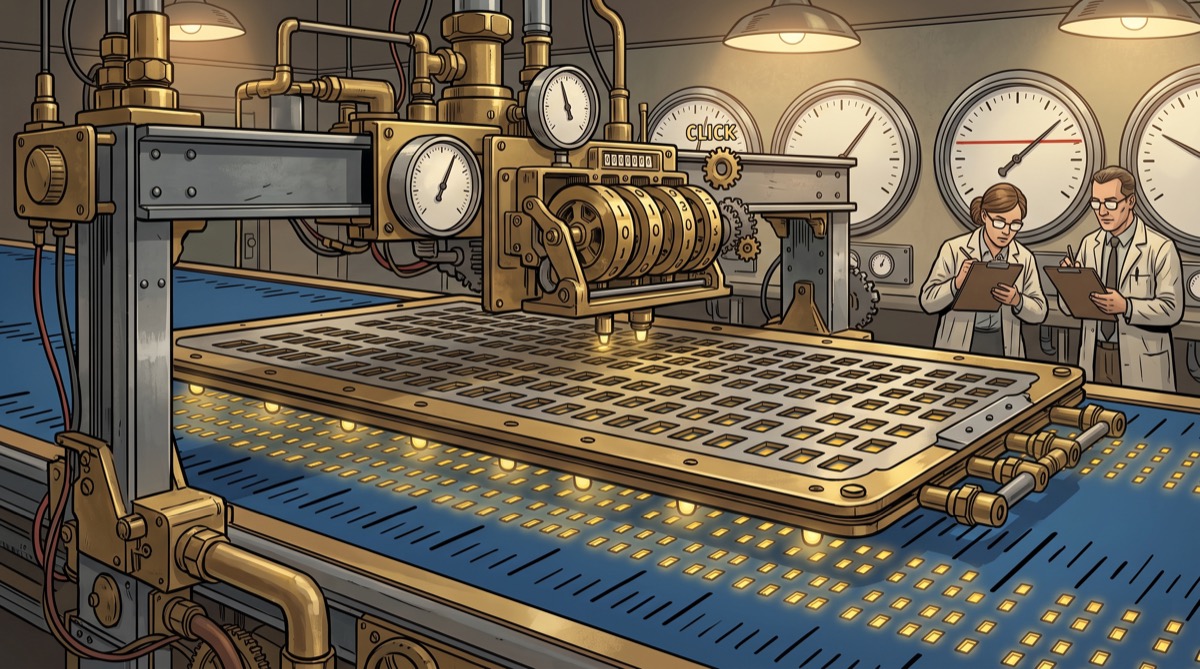 A machine that slides along forever, looking for two primes at once, and almost finds them