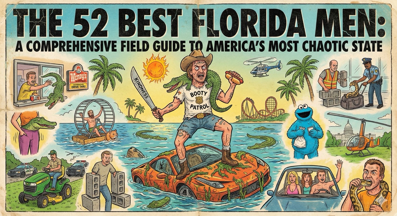 The 52 Best Florida Men: A Comprehensive Field Guide to America's Most Chaotic State
