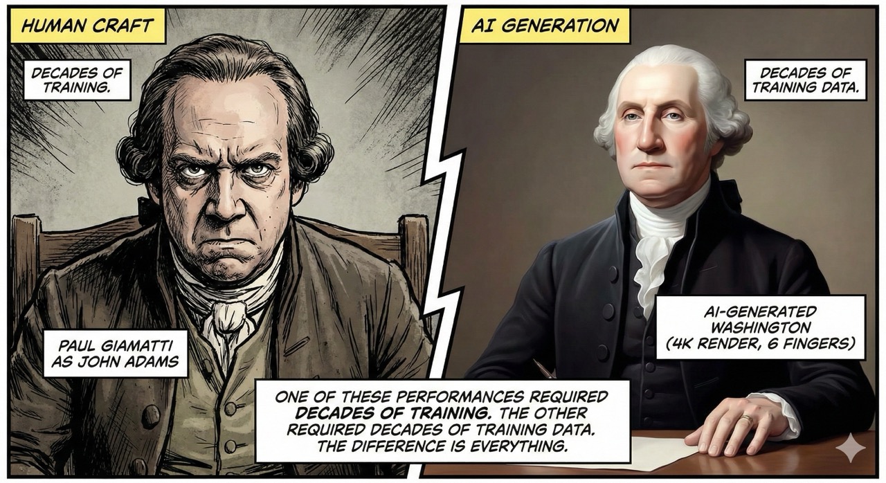 Side-by-side comparison: Paul Giamatti vs AI Washington