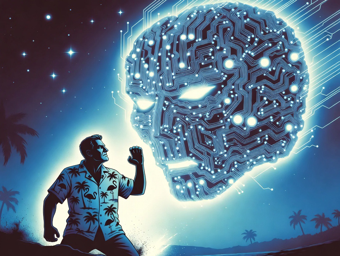 Florida Man faces off against the final boss.