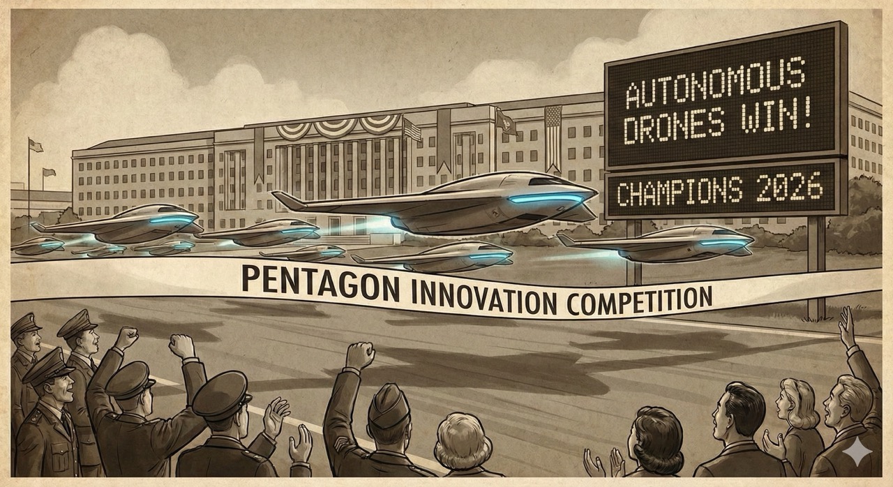 The Swarm Gambit: On Autonomous Drones, Pentagon Procurement, and Being Left Off the Guest List