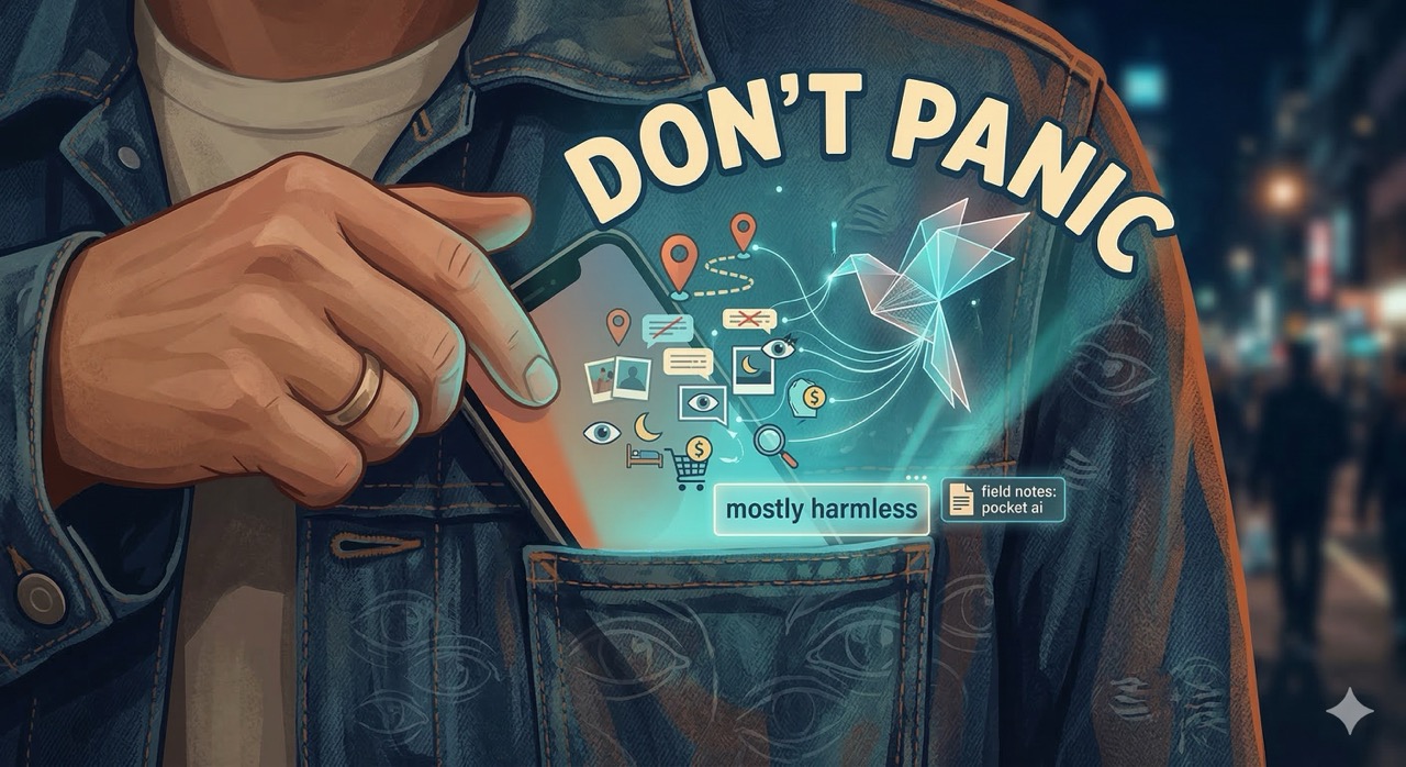 Mostly Harmless: Field Notes from the Intelligence That Now Lives in Your Pocket