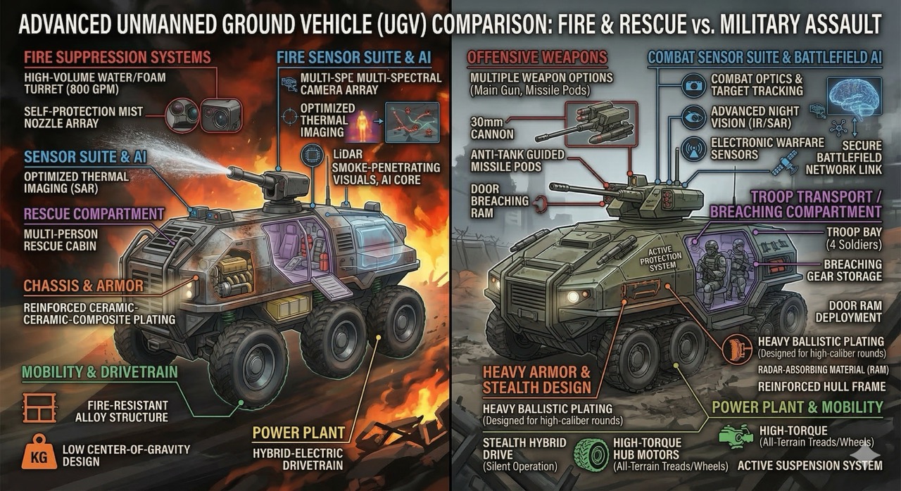 A chilling comparison