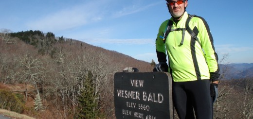 Lauren takes a leisurely ride up to Waterrock Knob