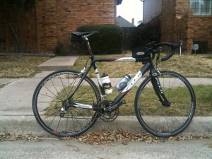 Fuji at rest on a cold winter's day in Dallas