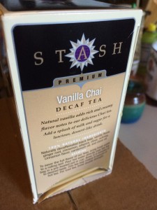 Stash Vanilla Chai Decaf Tea