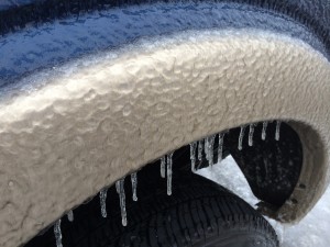 Icicles on Denim